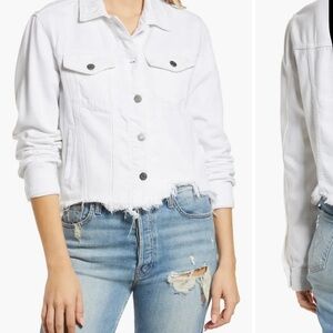 Classic White Jean Jacket for Women